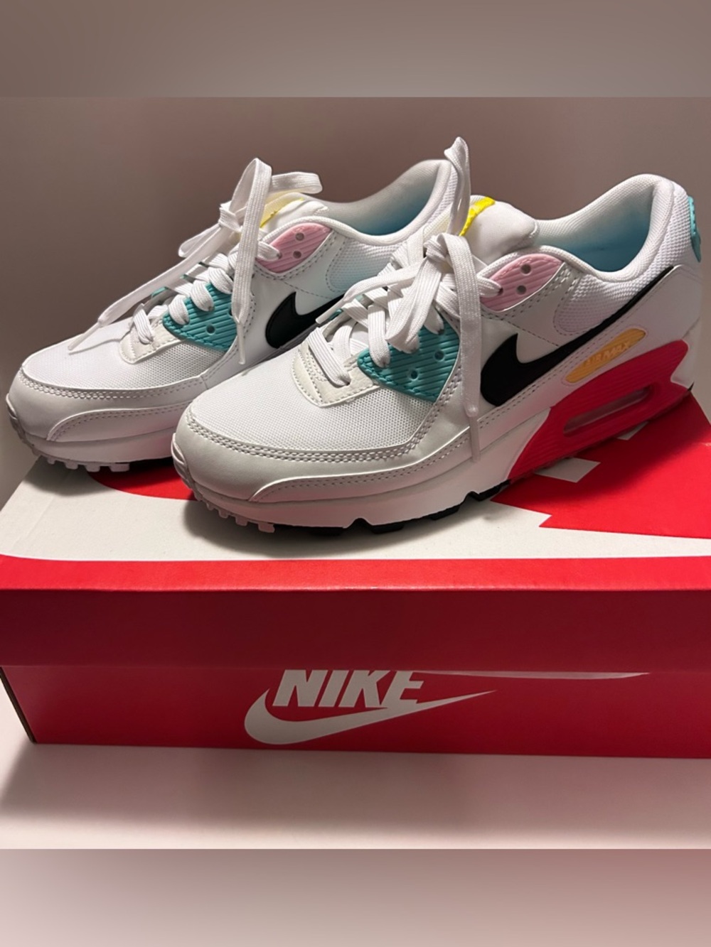Nike Women's Air Max 90 NN in the "Spring Multi-Color" colorway - Picture 6 of 10